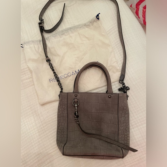 Rebecca Minkoff Handbags - Rebecca Minkoff Suede Tophandle Crossbody w/ a Strap